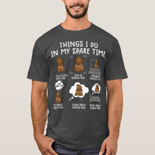 Cozinha Engraçada Camisa Humor Escuro Guiné Porco