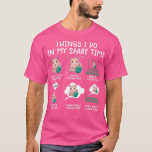 Cozinha Engraçada Camisa Humor Escuro Guiné Porco