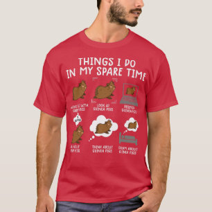 Cozinha Engraçada Camisa Humor Escuro Guiné Porco