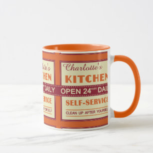 Cozinha - nome personalizado - canecas