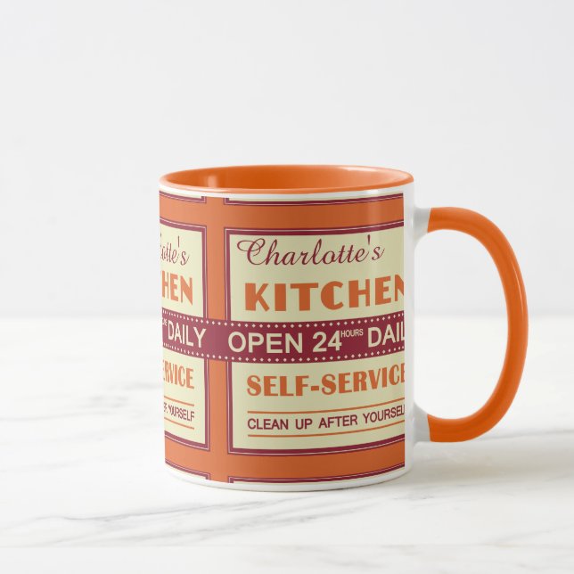 Cozinha - nome personalizado - canecas (Direita)