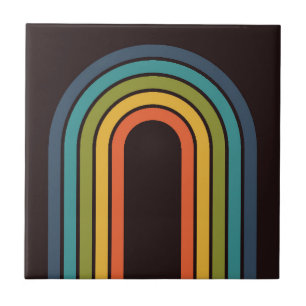 Cozinha Personalizada Padrão de Teal Laranja Casta