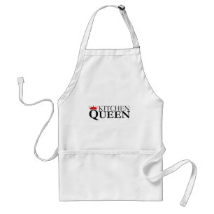 Cozinha Rainha e Coroa - avental de chef