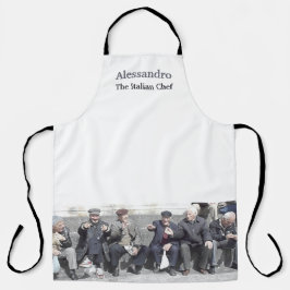 Cozinha Siciliana Engraçada Apron