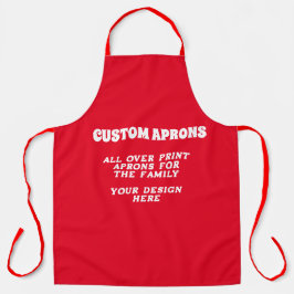 Cozinha Vermelha Personalizada Cozinha Apron Chef 