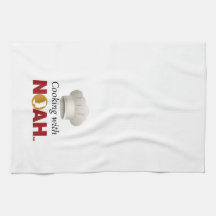 Cozinhar com a toalha da cozinha NOAH