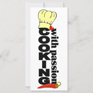 Cozinhar com cartão de pagamento