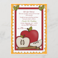 Cozinhar com Convite de Maçãs