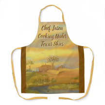 Cozinhar Sob Texas Skies Apron