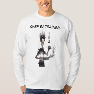 Cozinheiro chefe na camisa do treinamento