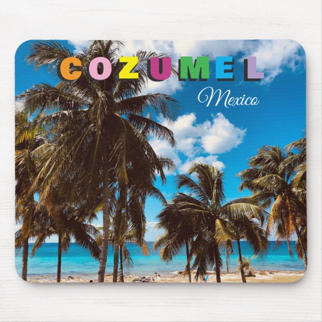 Cozumel Mousepad México (Frente)