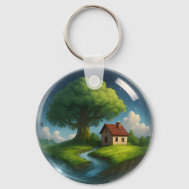 Cozy Cottage Nature Chaveiro - Árvore e Rio