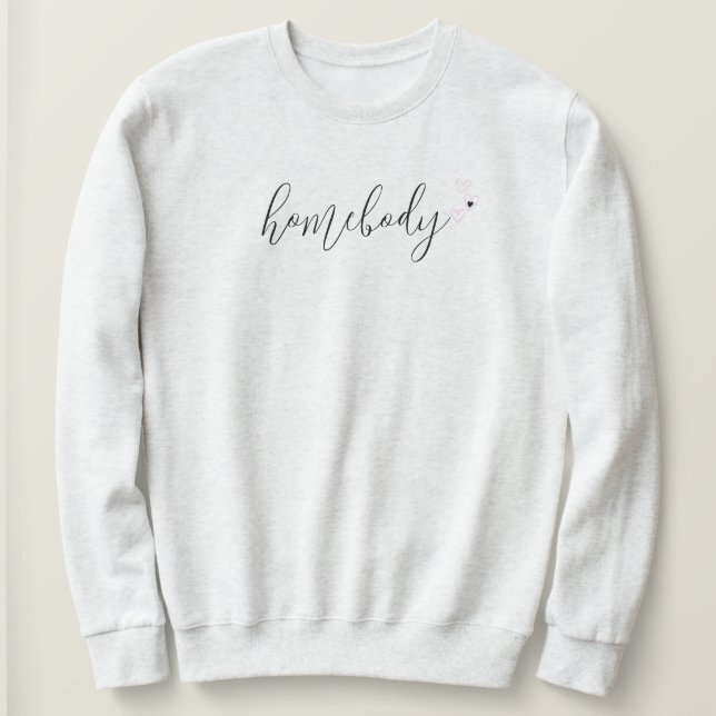 Cozy Homebody Crewneck | Pullover (Frente do Design)
