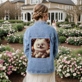 Cozy Pomeranian em Sweater com cacau quente