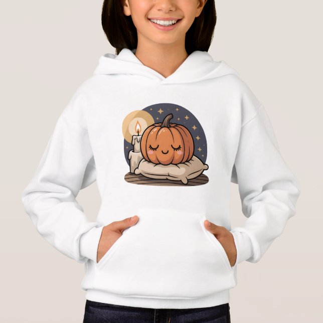 Cozy Pumpkin Dream Kids Tee (Frente)