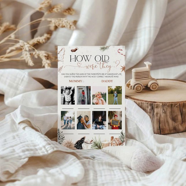 Cozy Quantos Anos Tinham O Jogo De Chá de fraldas (Criador carregado)