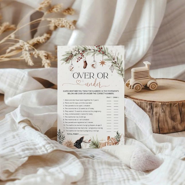 Cozy sobre ou sob o jogo do Chá de fraldas (Criador carregado)