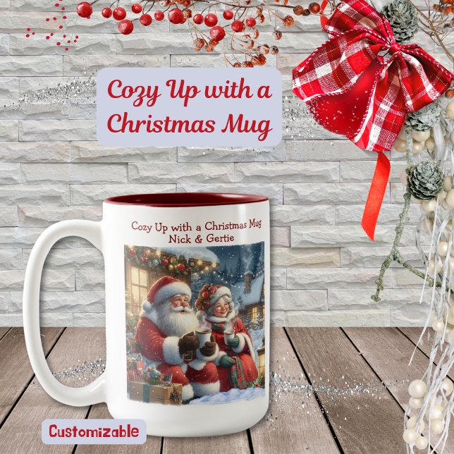 Cozy Up com uma caneca de Natal (Criador carregado)