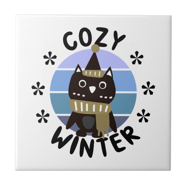 Cozy Winter, Coruja Bonita (Frente)