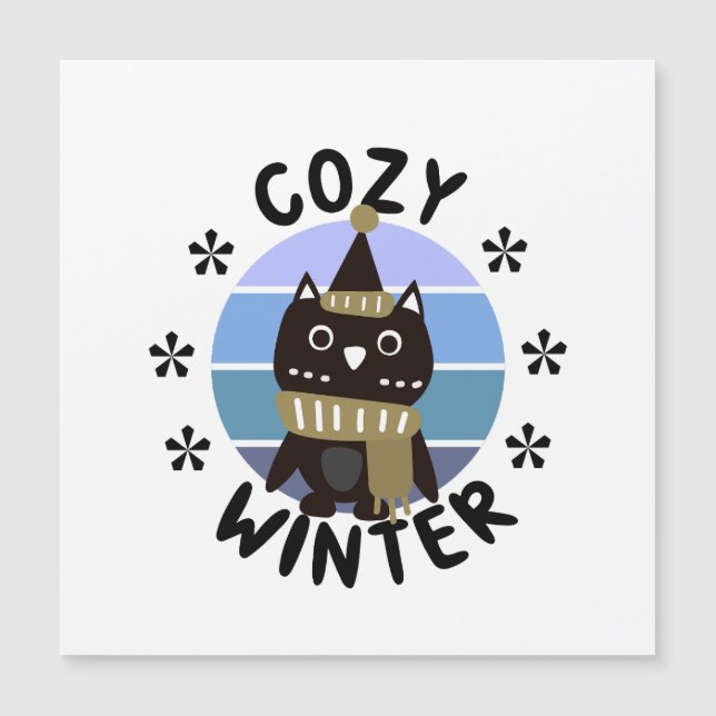 Cozy Winter, Coruja Bonita (Frente)