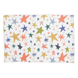 Cozy Winter With Vibrant Colorful Star Pattern