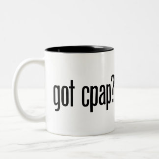 CPAP obtido? Caneca de café