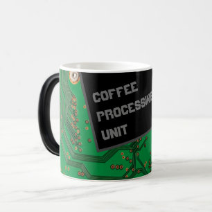 CPU - Unidade de processamento de café caneca engr