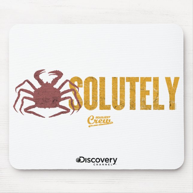 Crabsolutely Mousepad (Frente)