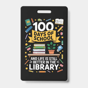 Crachá 100 Dias De Escola E A Vida Ainda É Melhor