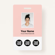 3 Logotipos Múltiplos Foto do Funcionário, Código