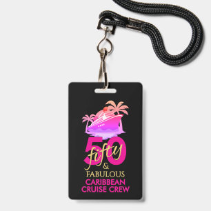 Crachá 50 e Fabuloso Aniversário de 50 anos da Tripulação