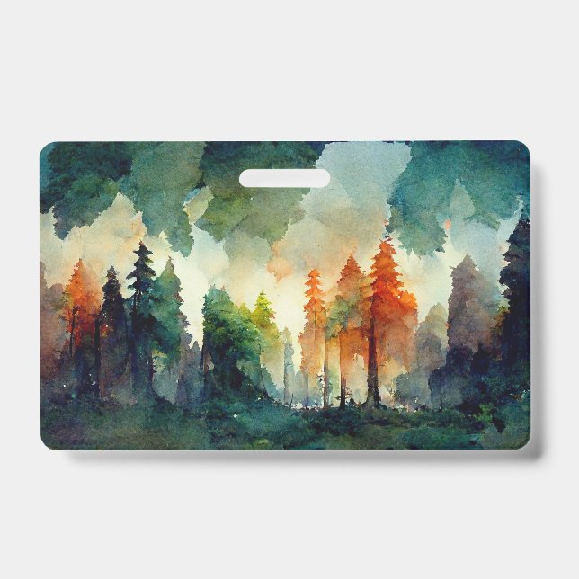 Crachá A Floresta (natureza) (Front)