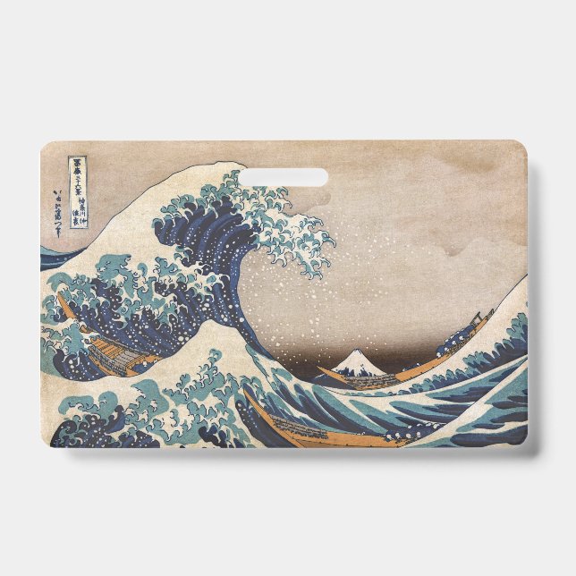 Crachá A Grande Onda de Kanagawa (Frente)