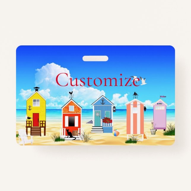 Crachá A praia fina e elegante arranca o trovão (Frente)