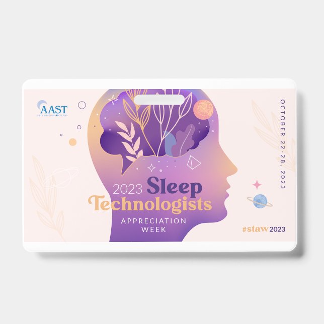 Crachá AAST STAW 2023 (Frente)