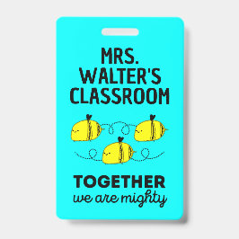 Crachá Acessório Superior do Professor Espírito da Equipe