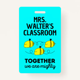 Crachá Acessório Superior do Professor Espírito da Equipe