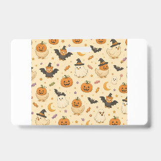 Crachá Adesivo de Frangos de Fantasia de Halloween Fofa