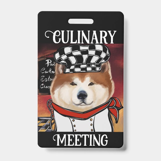 CRACHÁ AKITA       (Frente)