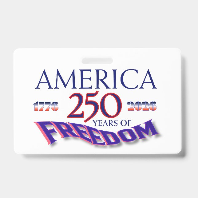 CRACHÁ AMÉRICA 250 ANOS DE LIBERDADE (Frente)