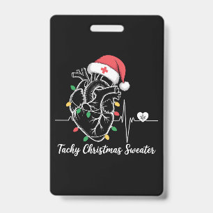 Crachá Anatomia do Coração Natal Enfermeira Cardiologia T