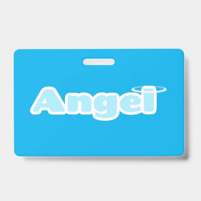 Crachá Angel (Frente)