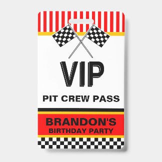 Crachá aniversário