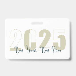 Crachá Ano Novo, Nova Vibração