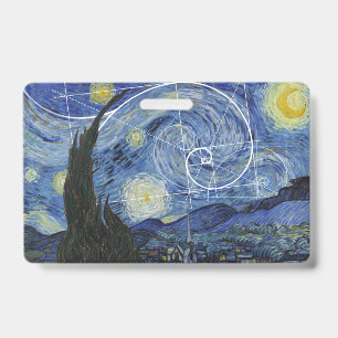 Crachá Arte Encontra a Matemática, Van Gogh Encontra Cart