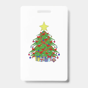 Crachá árvore de Natal