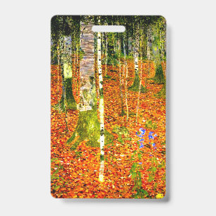 Crachá Árvores de Bétula de Gustav Klimt