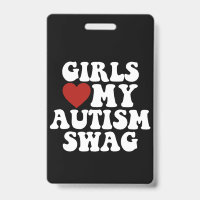 As Meninas Amam Meu Estilo Autista Engraçado Prese