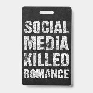 Crachá As Mídias Sociais Mataram o Romance