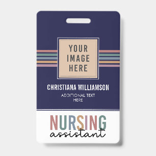Crachá Auxiliar de Enfermagem de CNA Assistente de Enferm